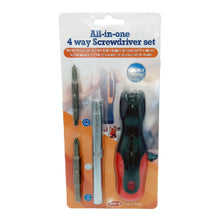 4 Way Screwdriver Set.