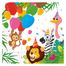 Jungle Napkins 33x33 20pk