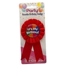 Rosette Birthday Badge